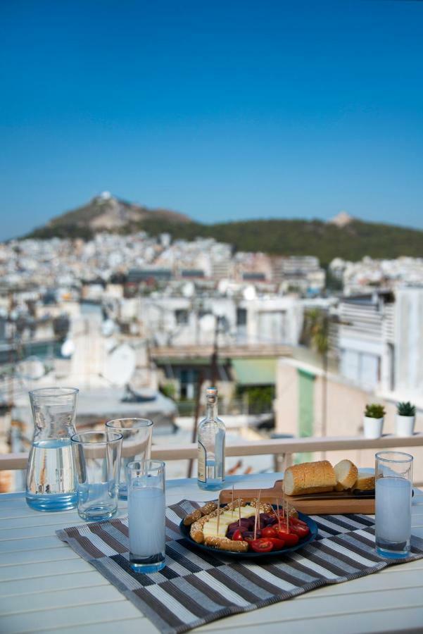 Athens From The Top, Cozy Studio In The City Center Apartment Exterior foto